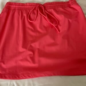 Vibrant Orange Women's Bathing Suit skirt